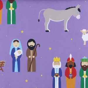 Inpakpapier Jozef en Maria