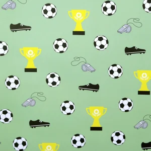 Inpakpapier Voetbal + Beker